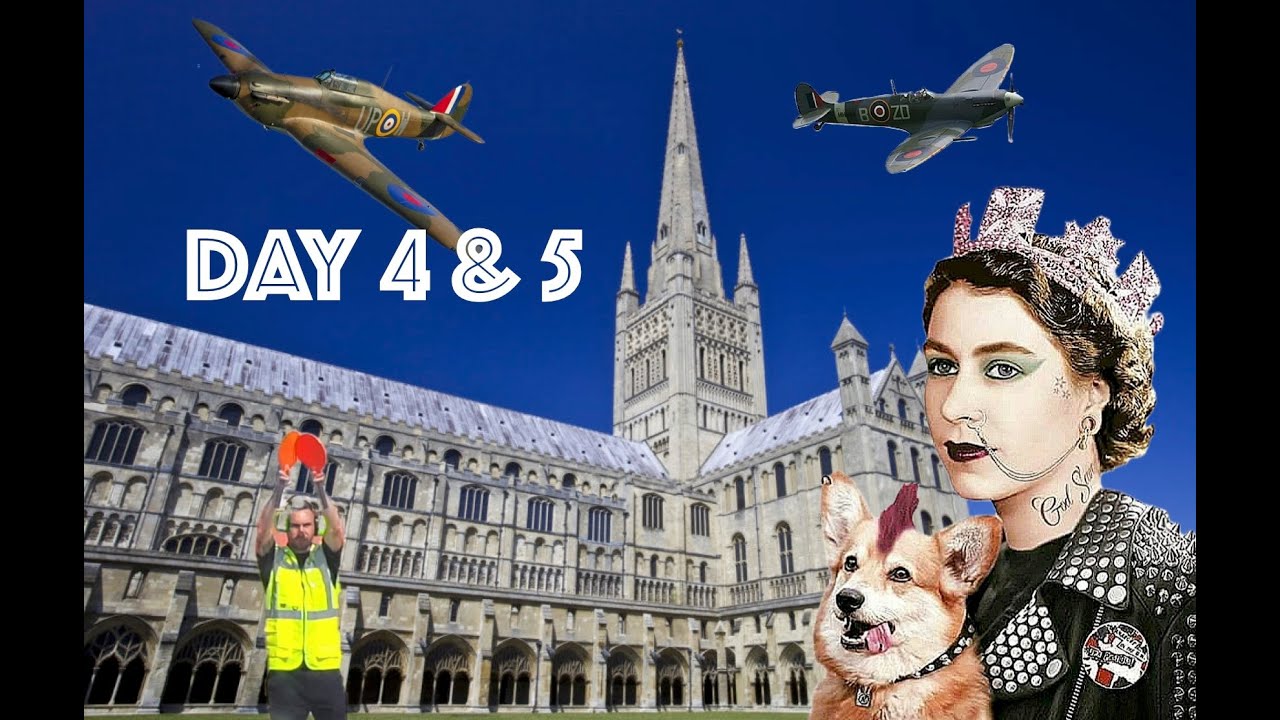 Days 4 and 5... Norwich, Lydd, and weather trouble!