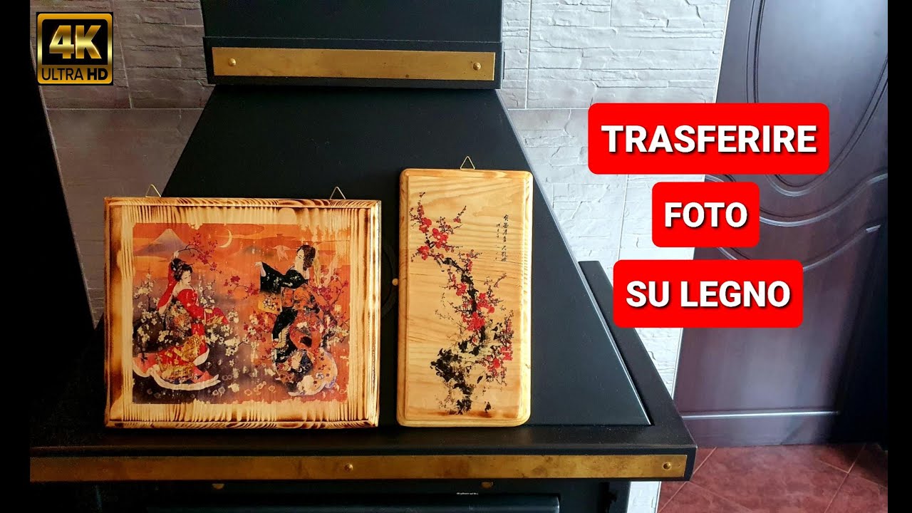 Trasferire Foto Su Legno - Transfer Photos On Wood ⚜
