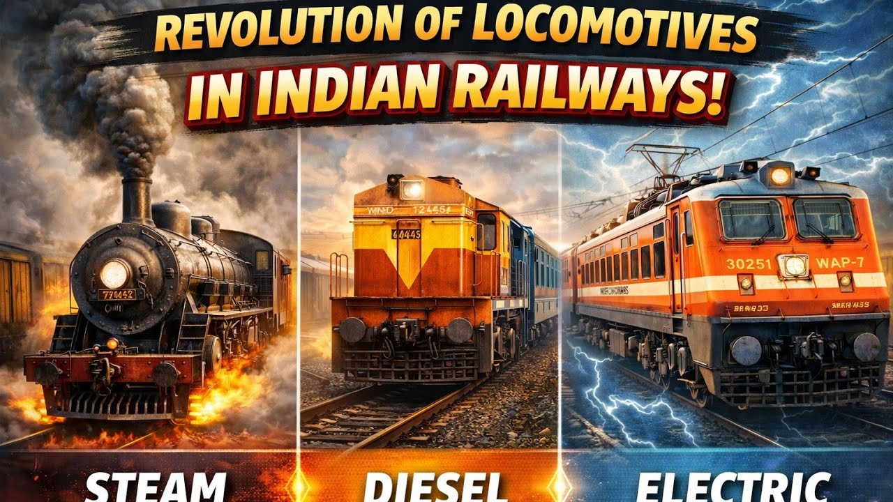 The Incredible Indian Railways Locomotive Revolution