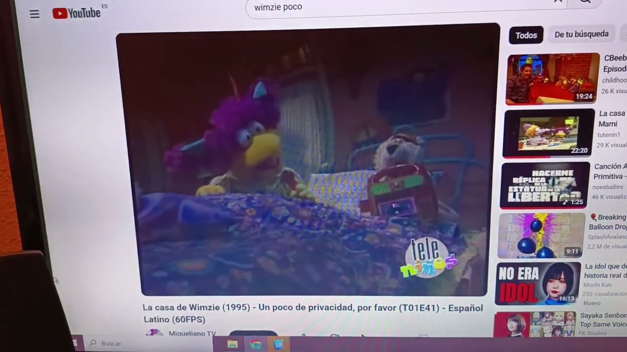 La casa de Wimzie - Escena final de Un poco de privacidad, por favor