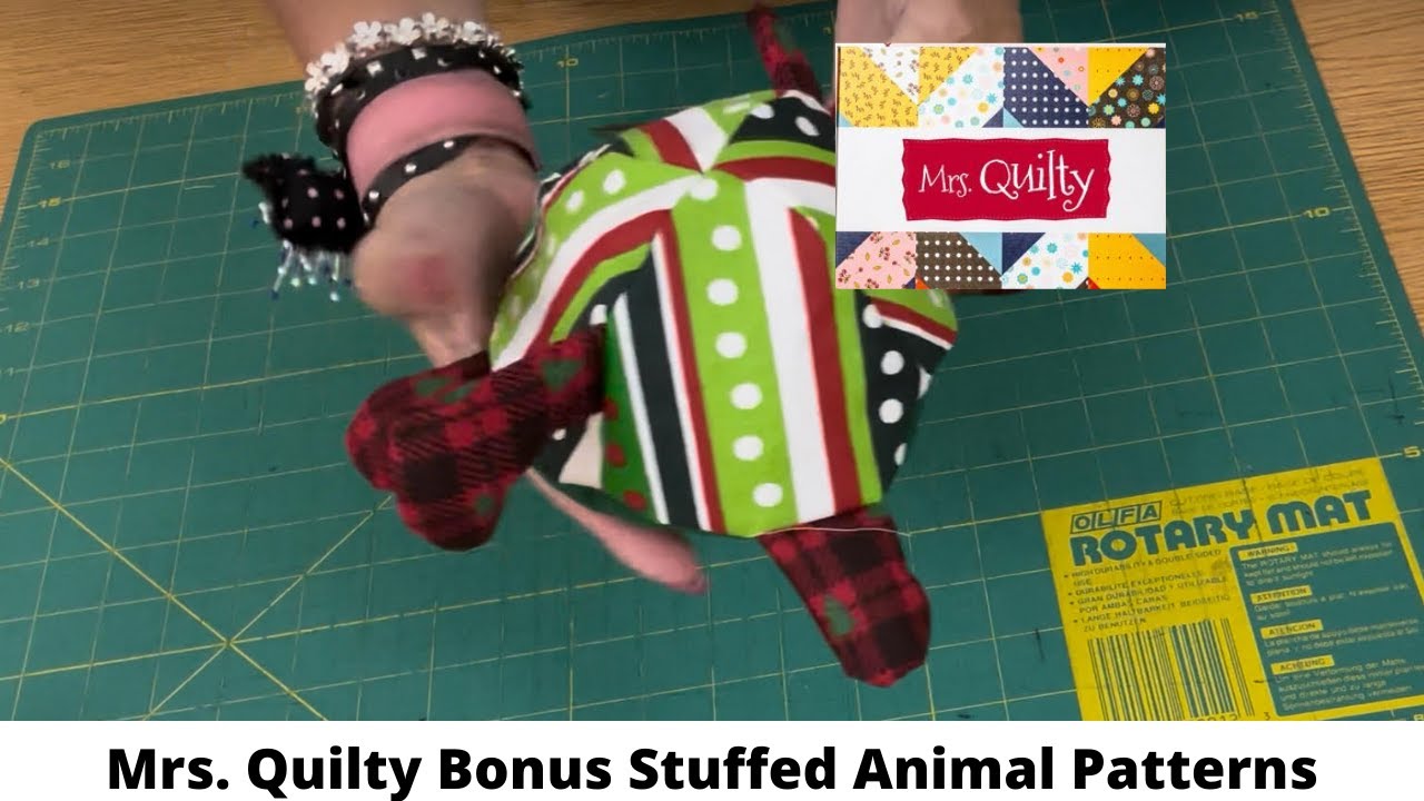Mrs. Quilty Subscription Box Bonus (Adorable Plushy Stuffed Animals)