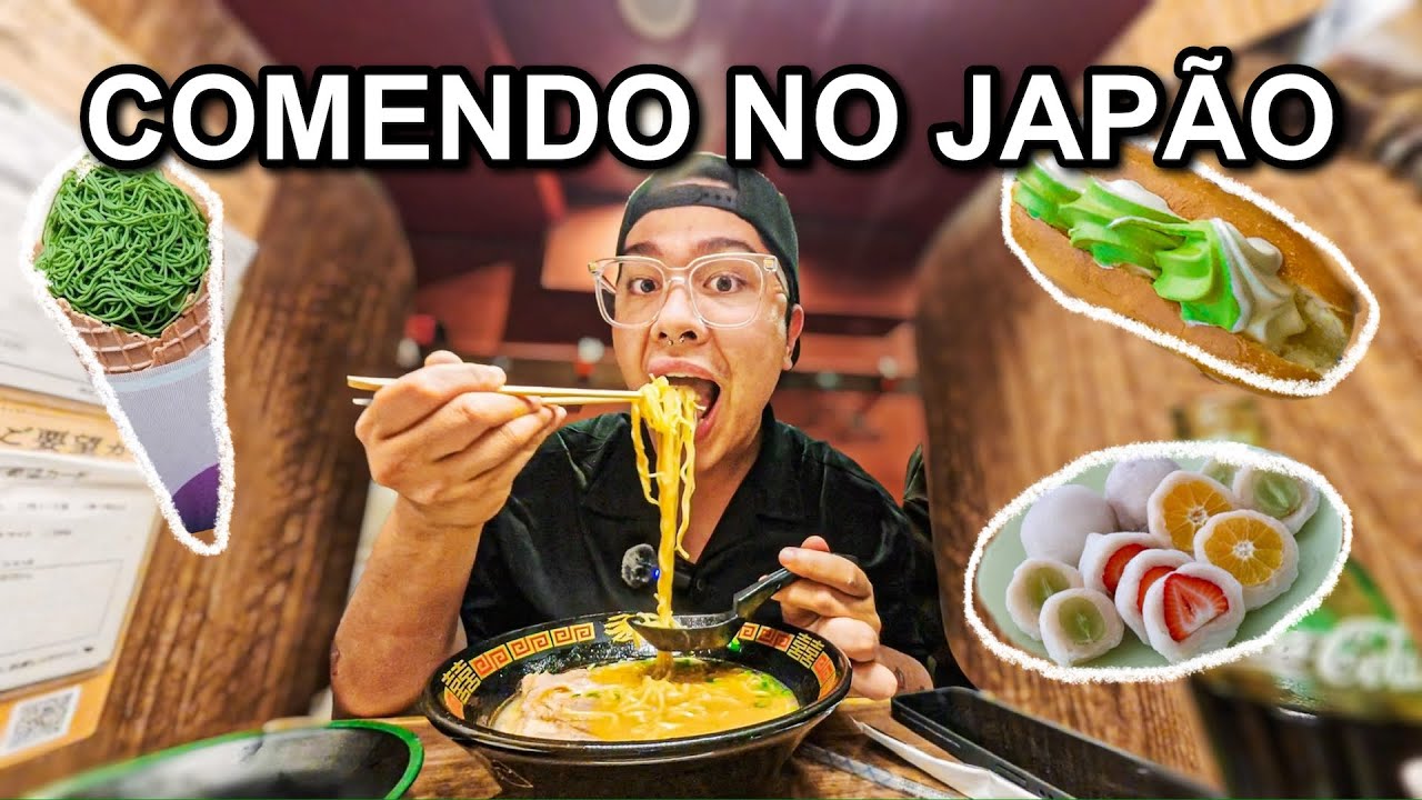 TUDO QUE COMO NO JAP&Atilde;O EM UMA SEMANA