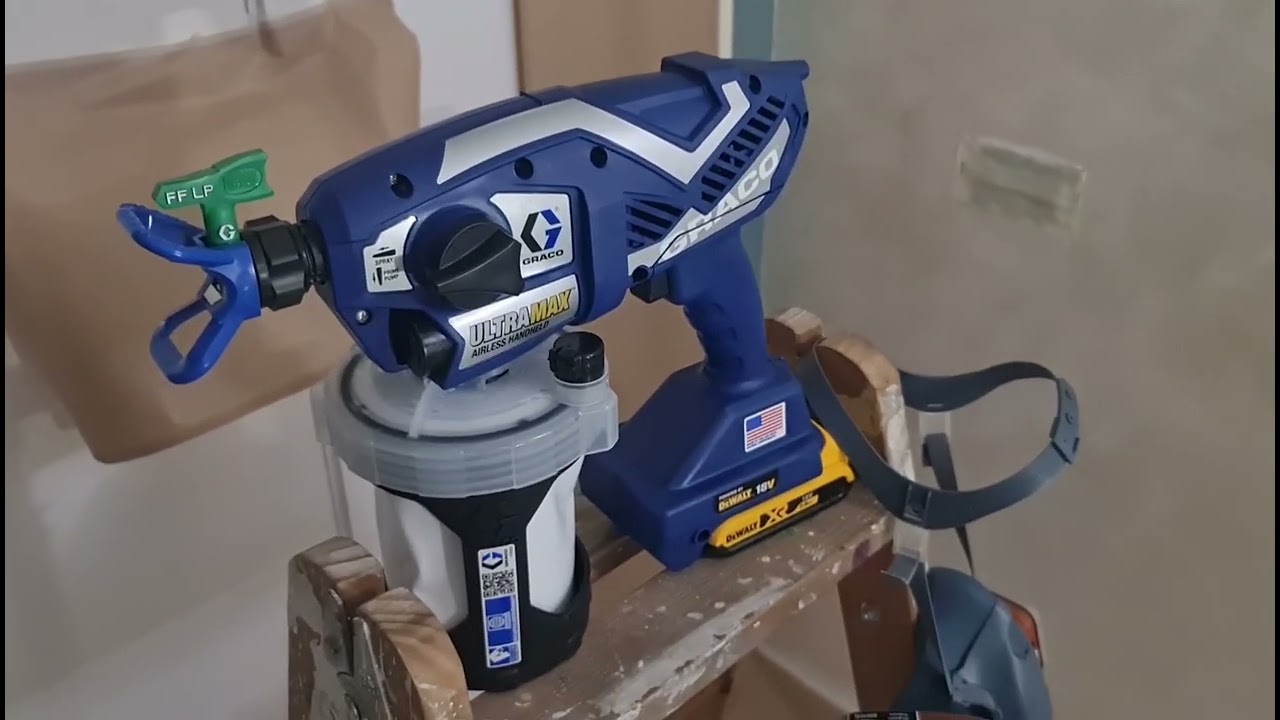 Graco Ultramax Airless portátil a bateria,  La ponemos a prueba
