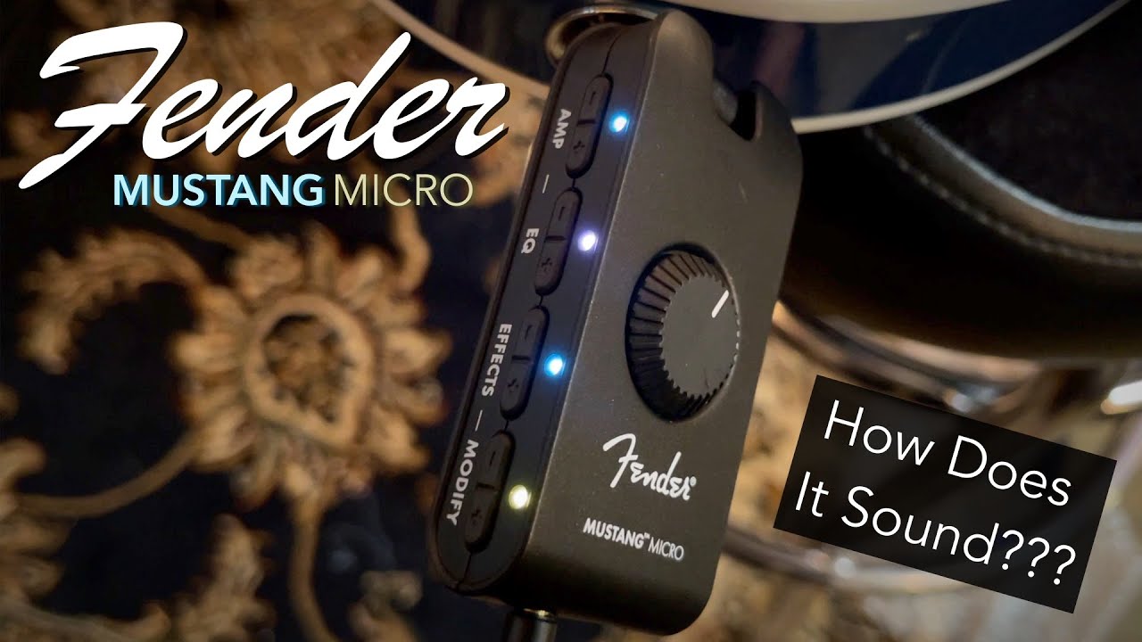 Fender Mustang Micro