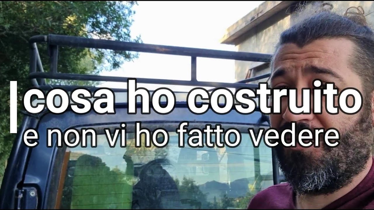 Cosa ho costruito e non vi ho fatto vedere