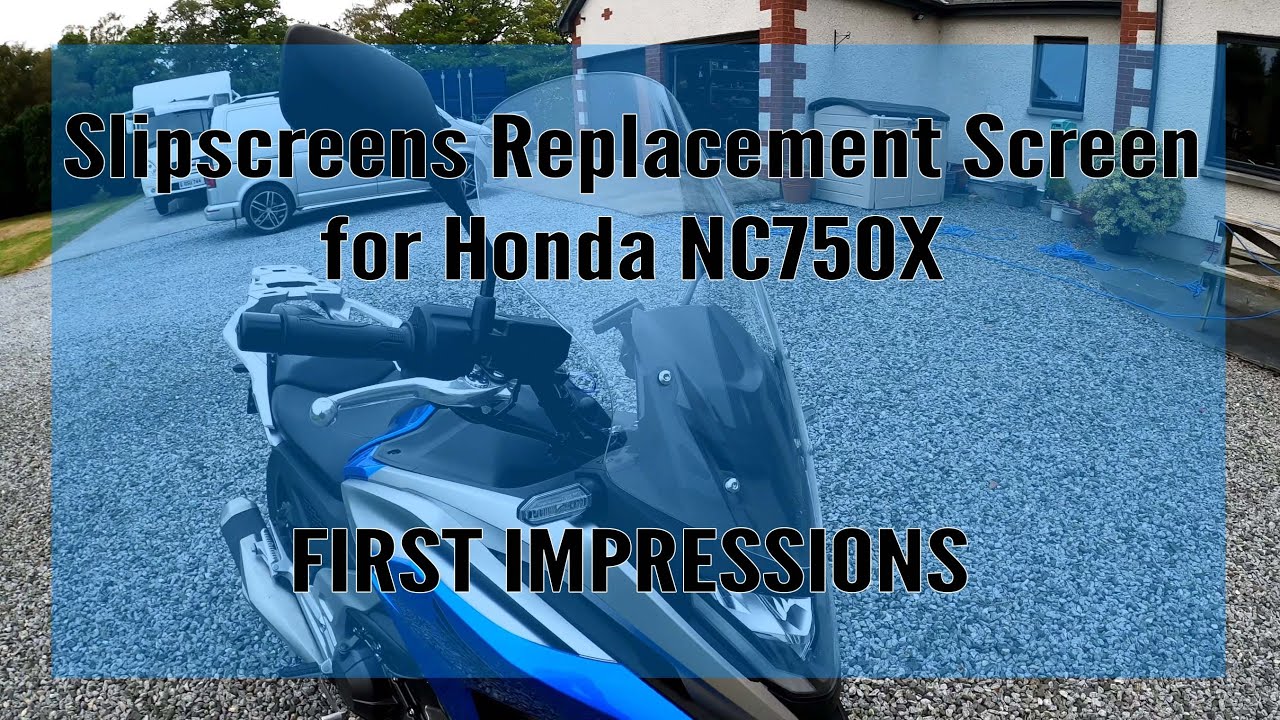 Larger replacement screen for my '21 Honda NC750X