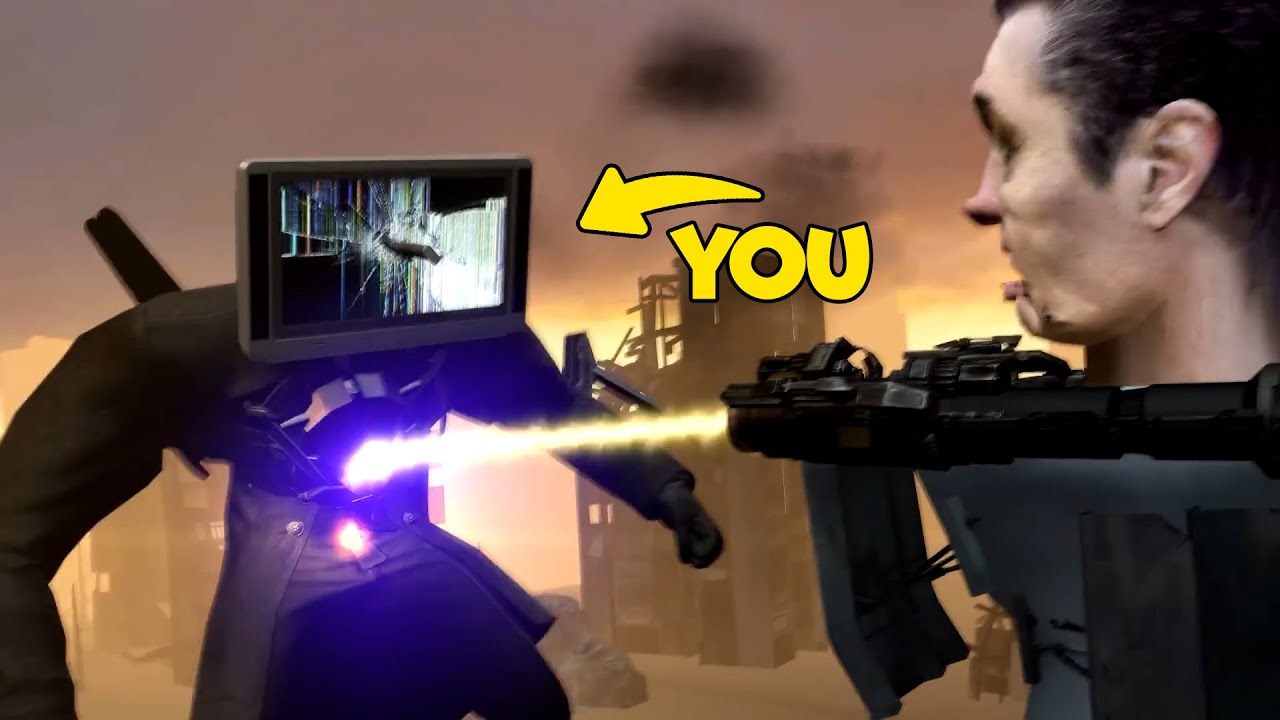 POV Titan TV Man in skibidi toilet 47