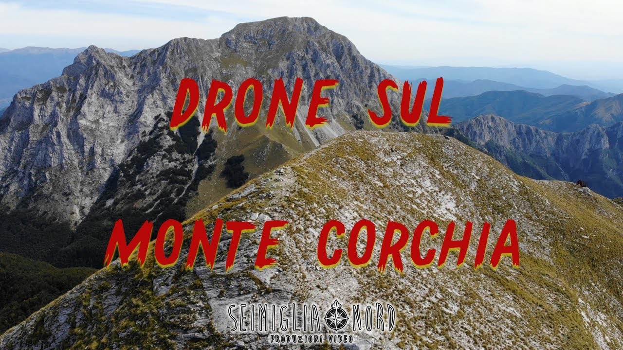 Escursione sul Monte Corchia con il drone - Alpi Apuane