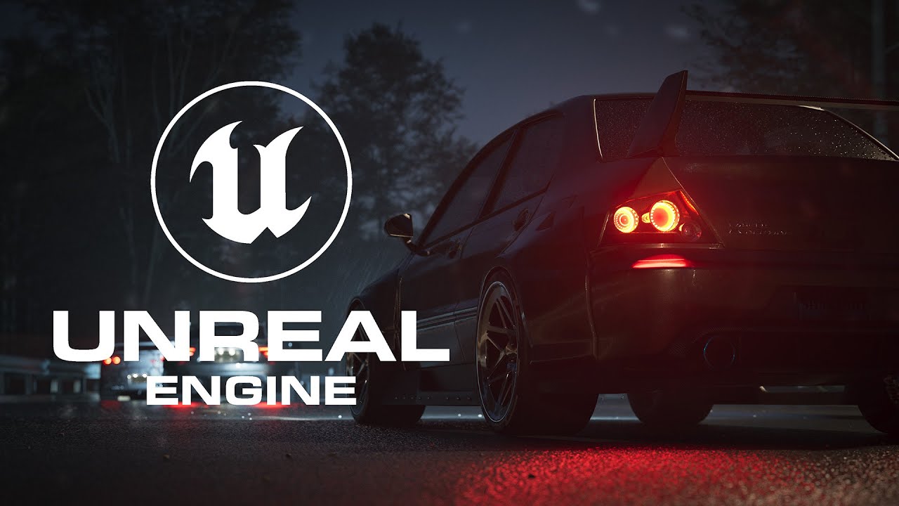 Night Racing Cinematic - Unreal Engine 5