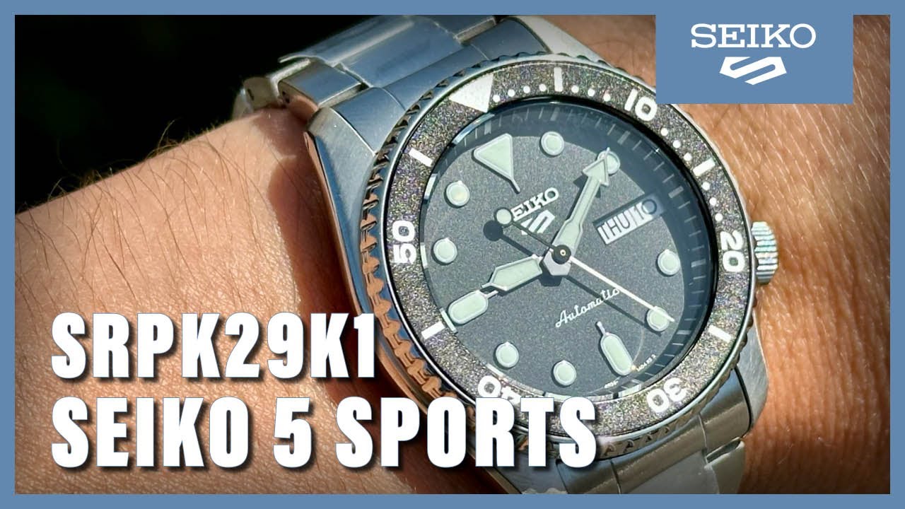 Unboxing The New Seiko 5 Sports SRPK29K1