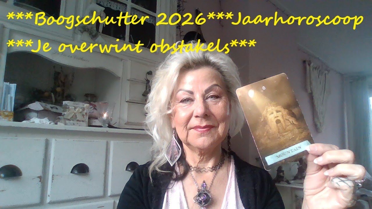 ***Boogschutter 2026***Jaarhoroscoop***Je overwint obstakels***
