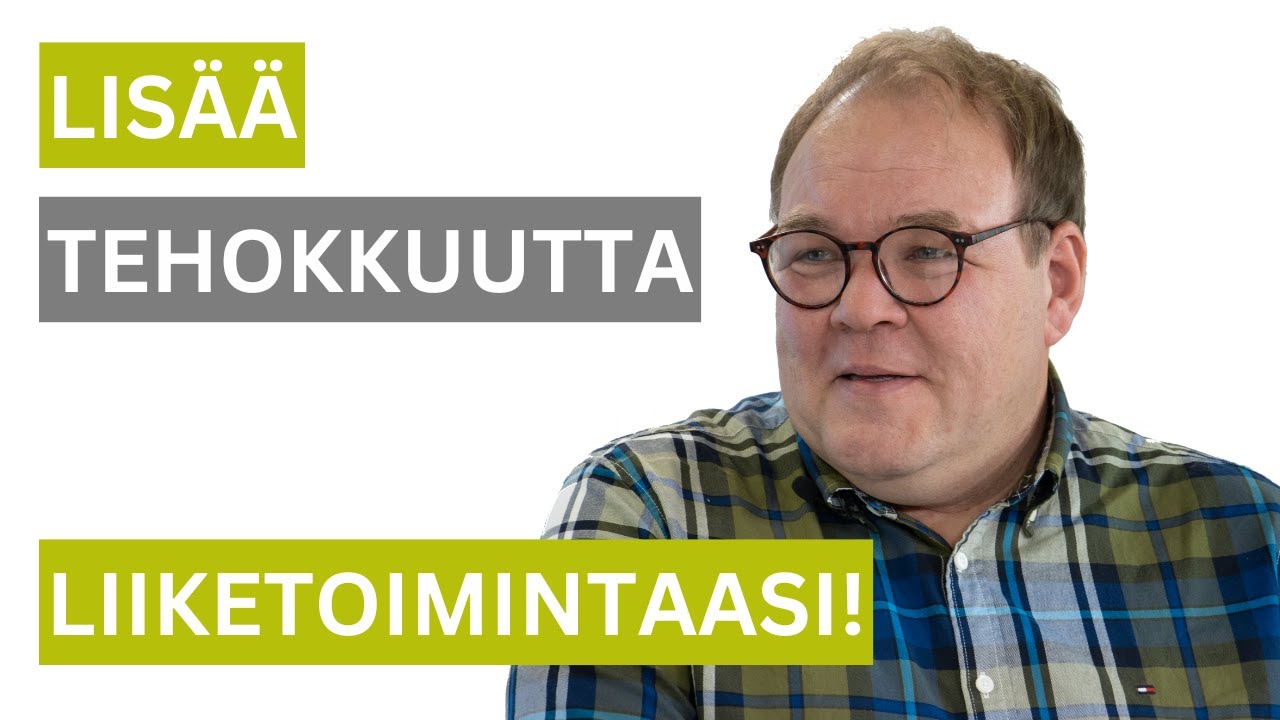 Liiketoimintaan tehokkuutta ja yritykseen elinvoimaa EKD-palvelusta!