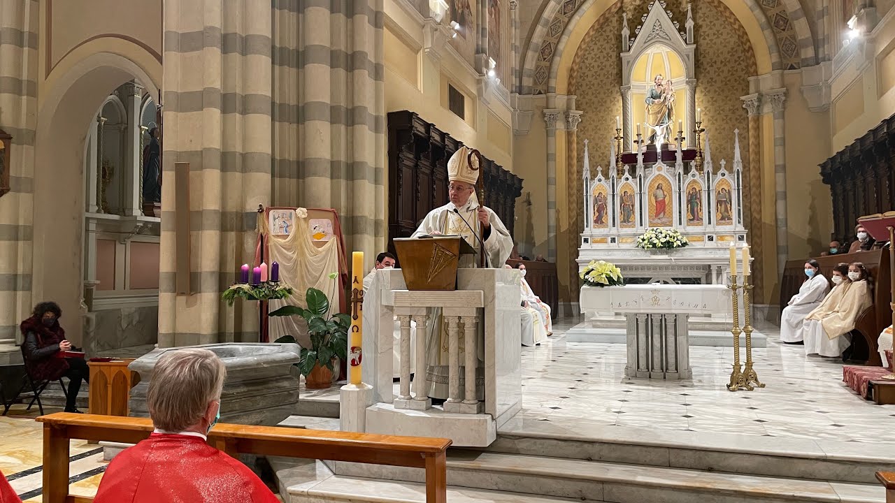 Messa per la chiusura dell’anno dedicato a san Giuseppe nella Concattedrale San Giuseppe a Vasto