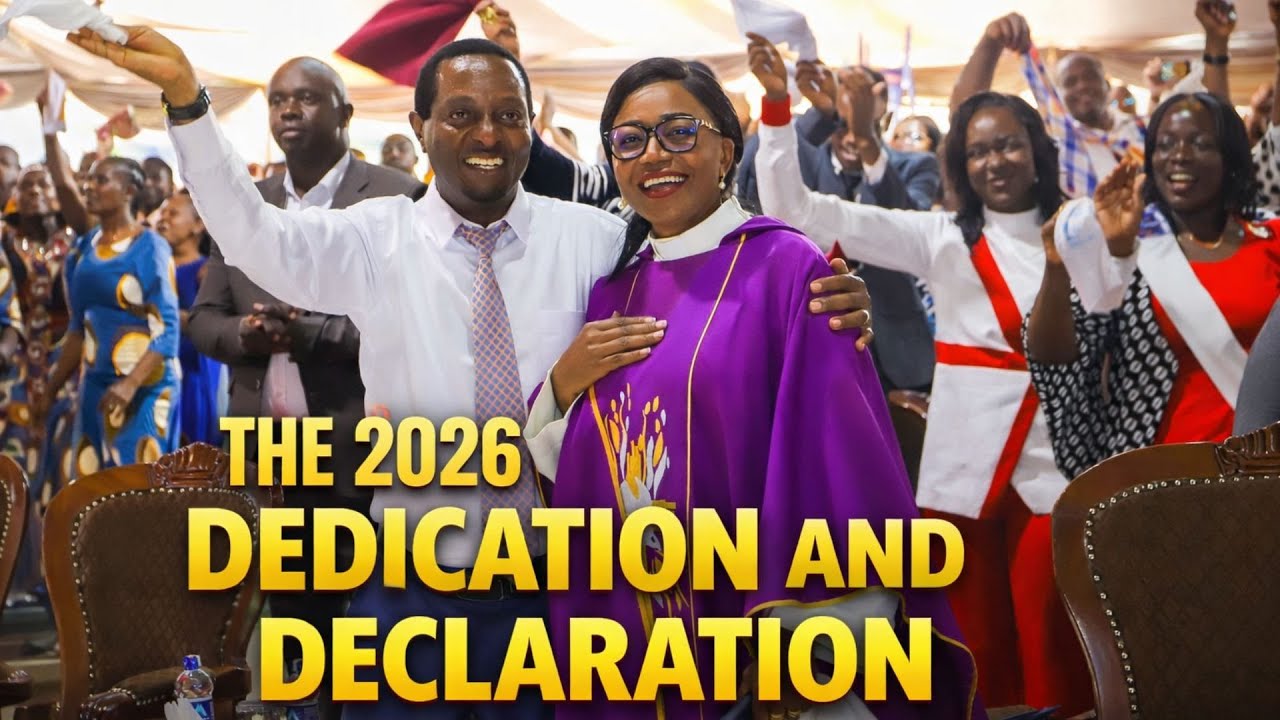 WELCOME TO AN AFTERNOON OF WORSHIP — THE 2026 DEDICATION AND DECLARATION