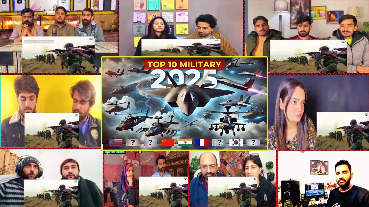Top 10 Strongest Militaries in the World 2025 | What is India's Ranking | Reaction