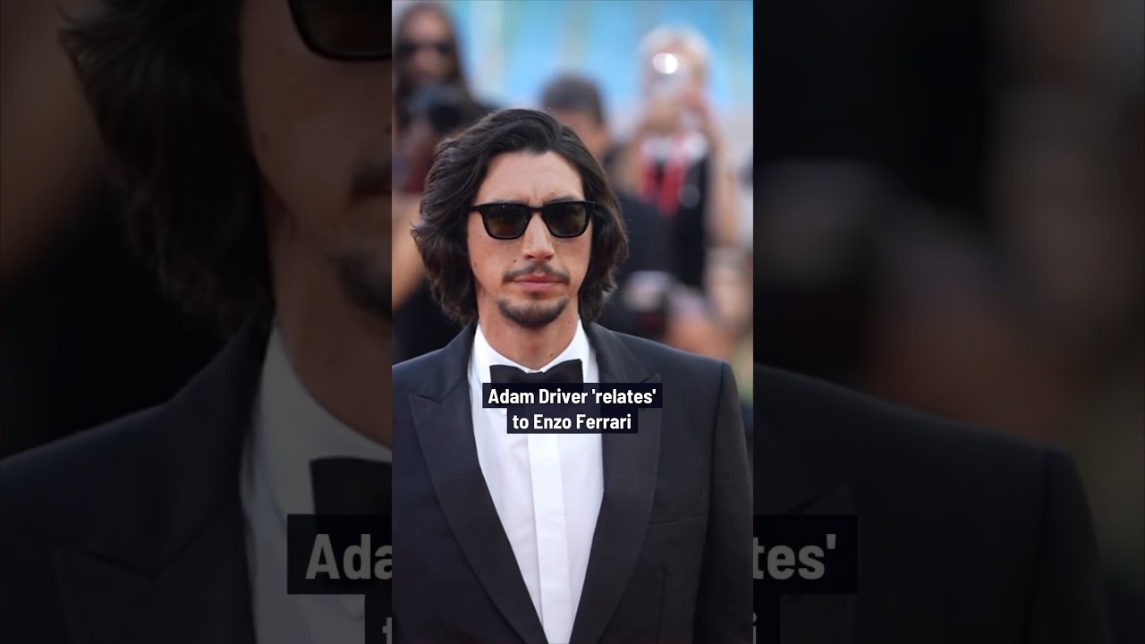 Adam Driver relates to Enzo Ferrari 