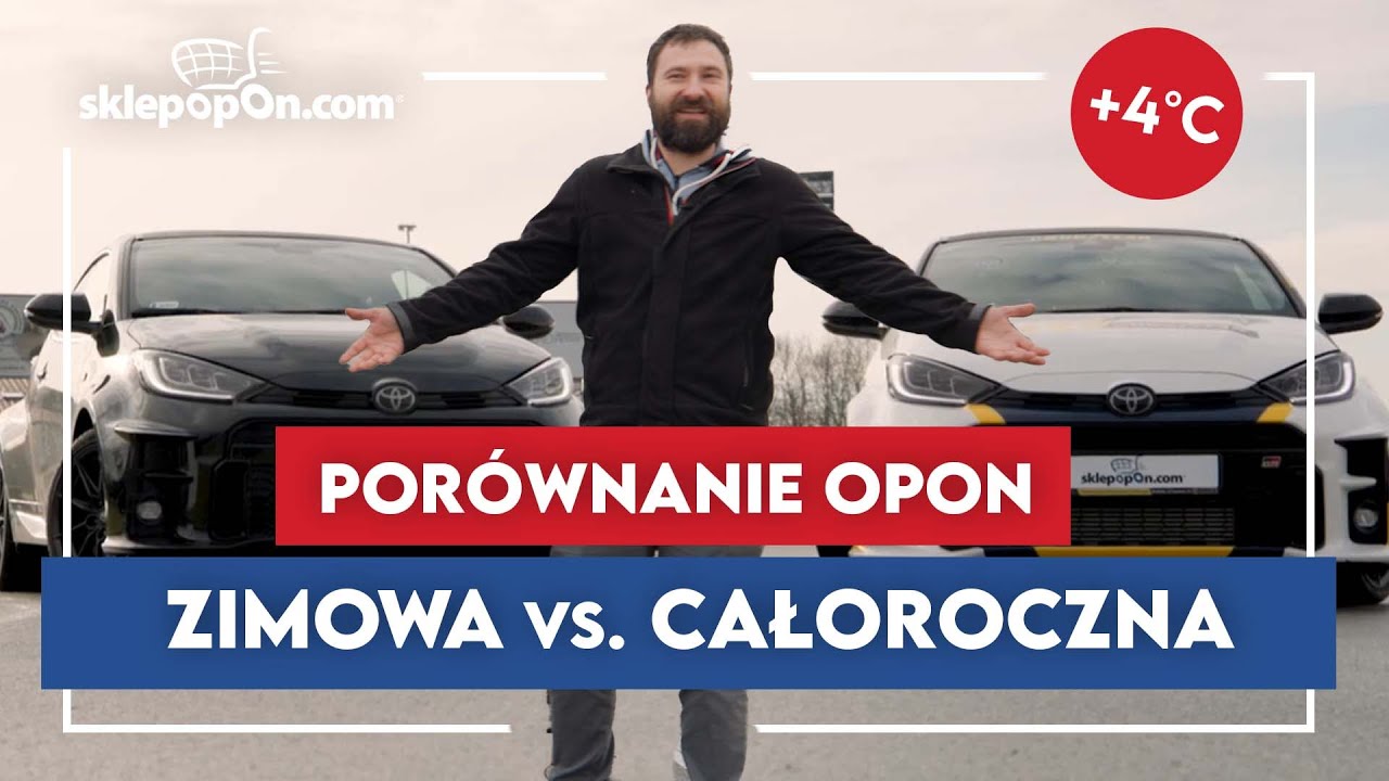 @Coobcio testuje OPONY CAŁOROCZNE i OPONY ZIMOWE NA TORZE!