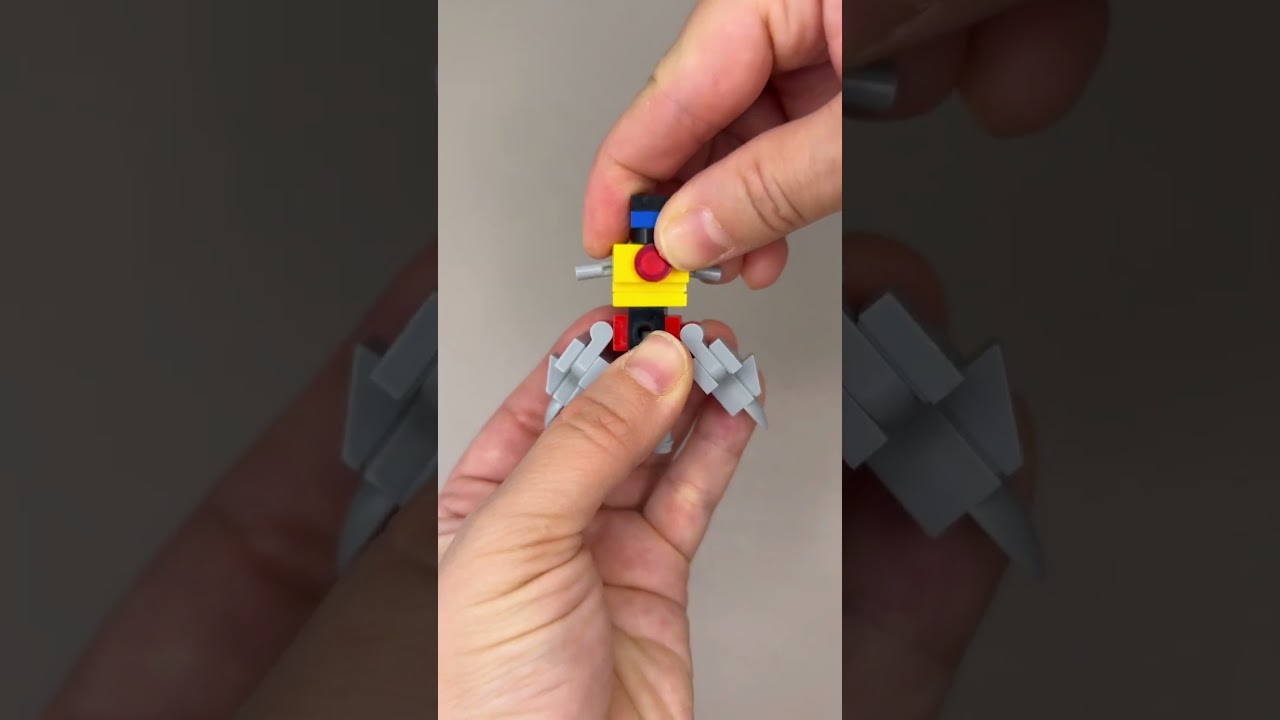 How to Build a Mini LEGO Mecha Dinosaur | Custom MOC Tutorial #LEGO #LEGOMOC #LEGOCreations