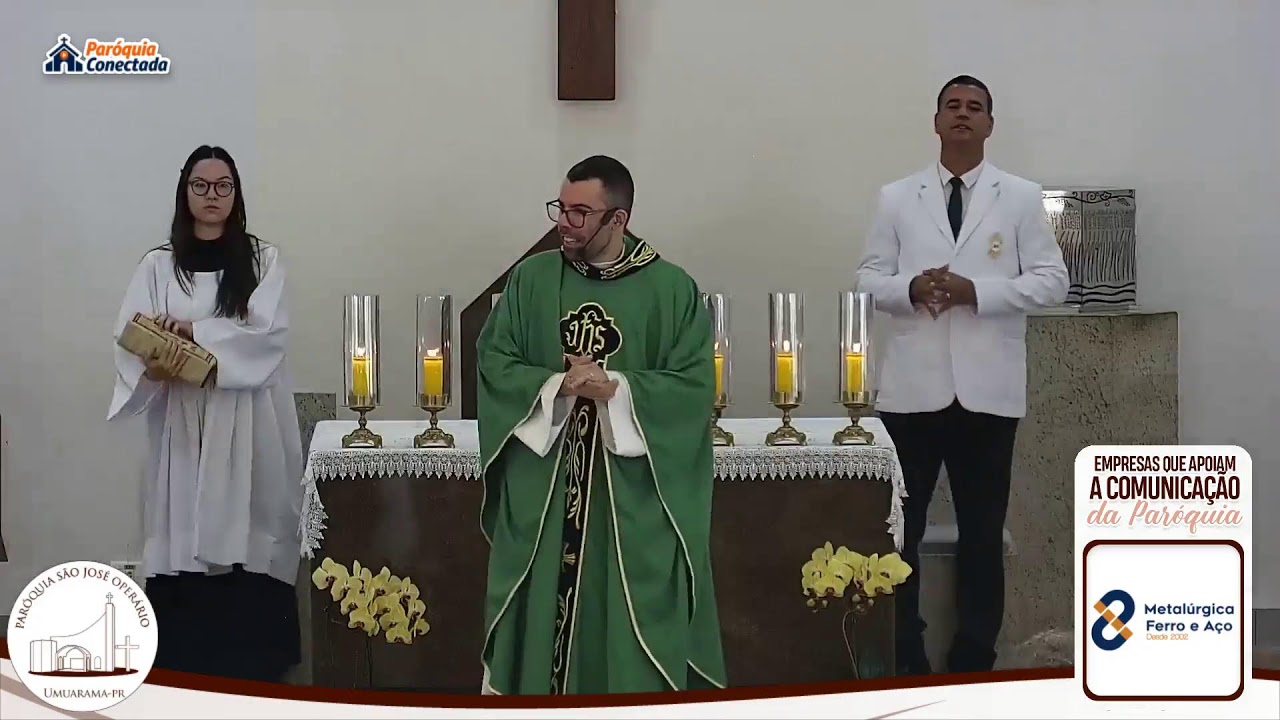 Santa Missa da Paróquia São José Operário de Umuarama - Pr.