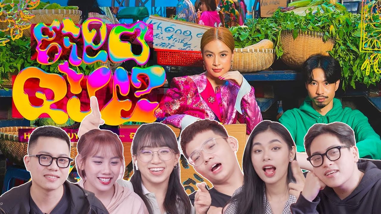 Reaction GIEO QUẺ - HOÀNG THUỲ LINH & ĐEN | Đầu năm nên mua đất hay mua vàng?