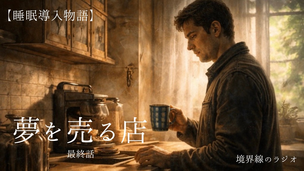 【睡眠導入】夢を売る店｜最終話「人生の全取っ替え」｜静かな朗読