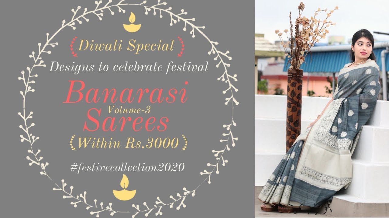 Debanjali's Hindi Series||Banarasi Sarees within Rs.3000 ||Wedding Season|Web series 97|