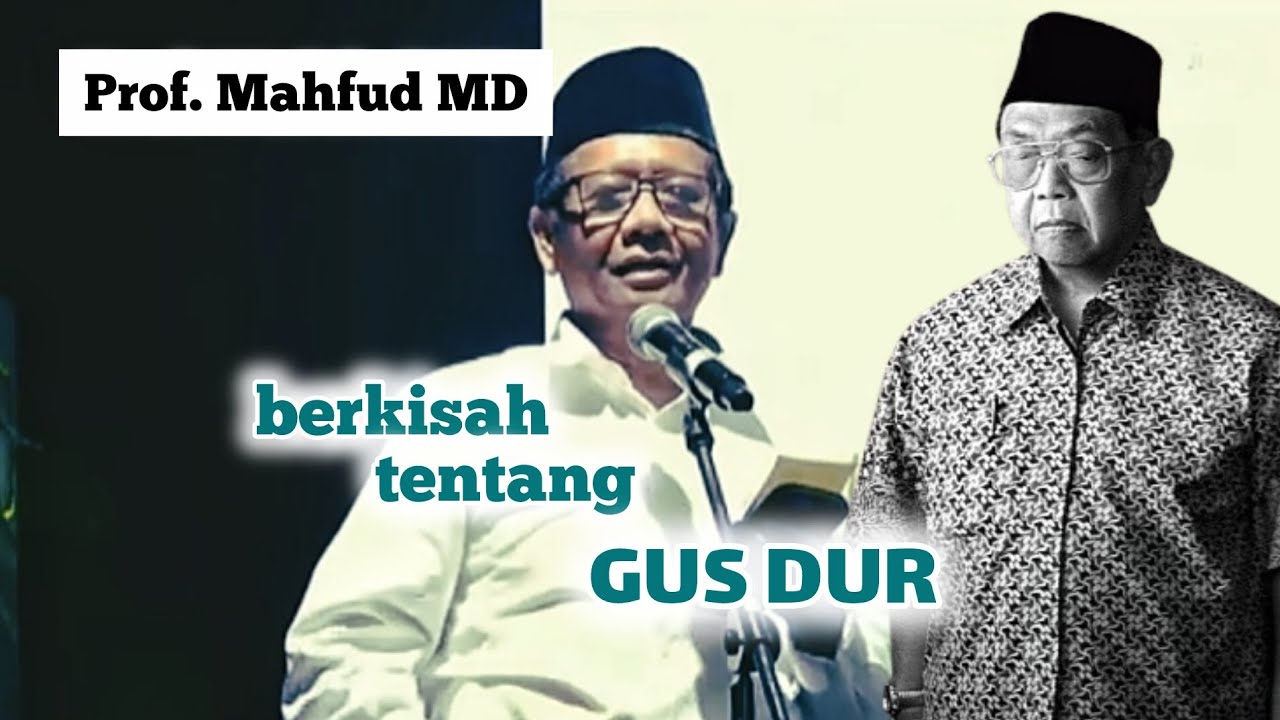 Full Ceramah Prof. Mahfud MD di Haul Gus Dur