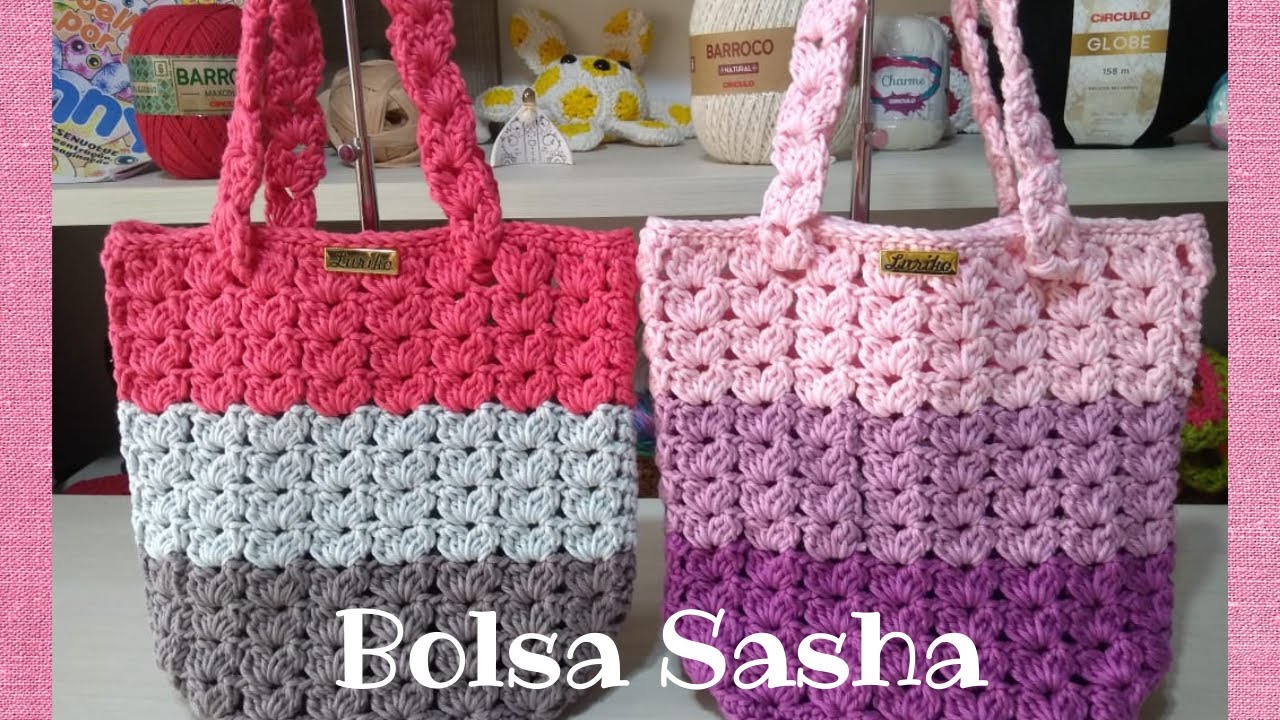 Bolsa de crochê Sasha