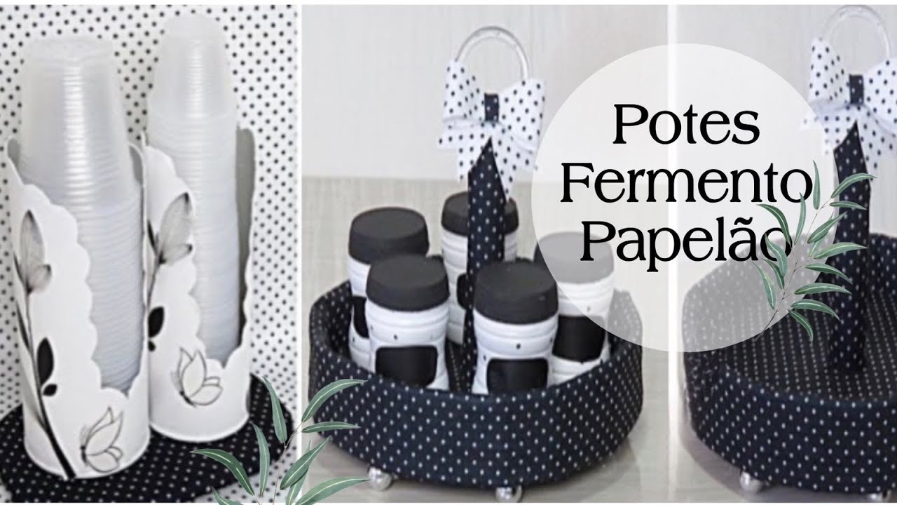 Faça você mesmo ideia de decoração com potes de plastico  - Diy plastico e vidros faça vc mesmo