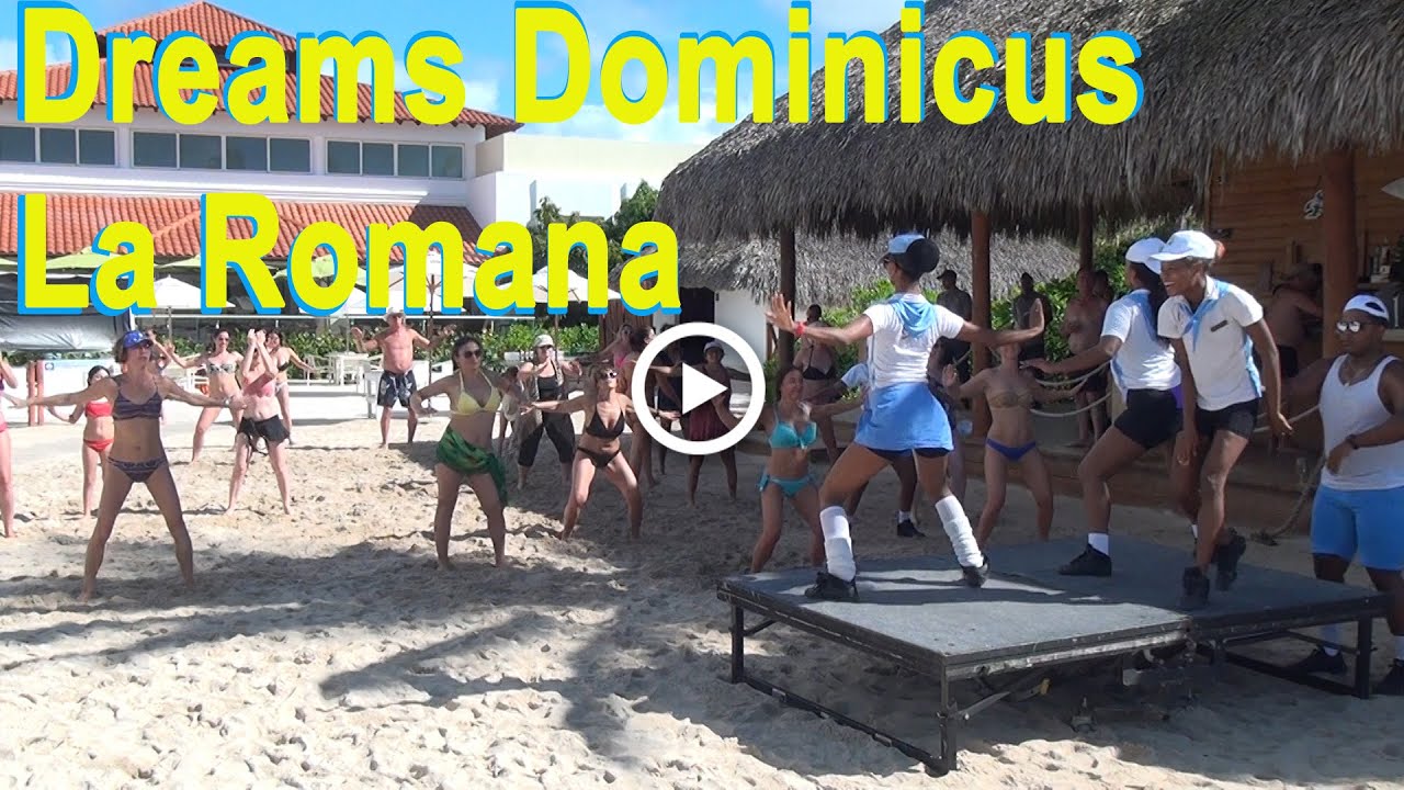 Zumba Fun at Dreams Dominicus La Romana Resort