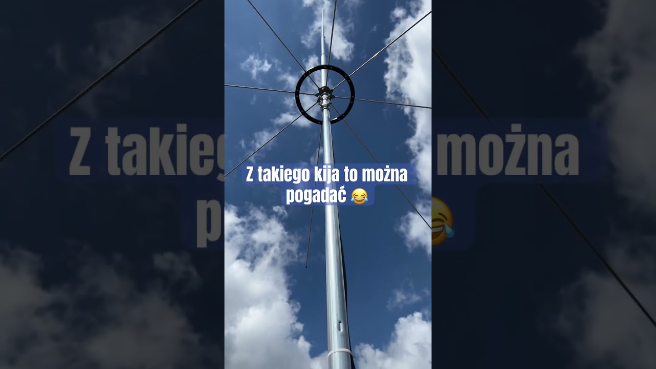 Antena bazowa Sirio 827 5/8 💪🏼 #27mhz #cbradio #radio #antenna #dx #cq #base #station #sirio