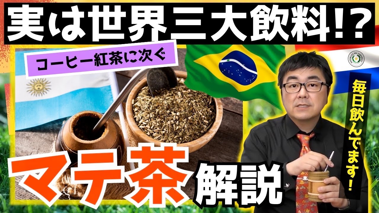 【世界三大飲料】マテ茶を徹底解説！コーヒー紅茶に次ぐ！？その奥深すぎる世界【健康ダイエットに人気】
