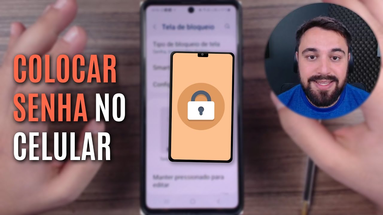 COMO COLOCAR SENHA NO CELULAR