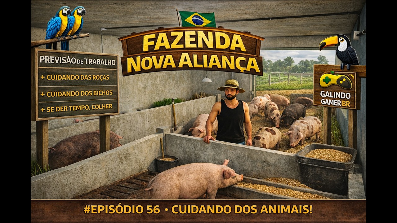 👨‍🌾Fazenda Nova Aliança #56👨‍🌾