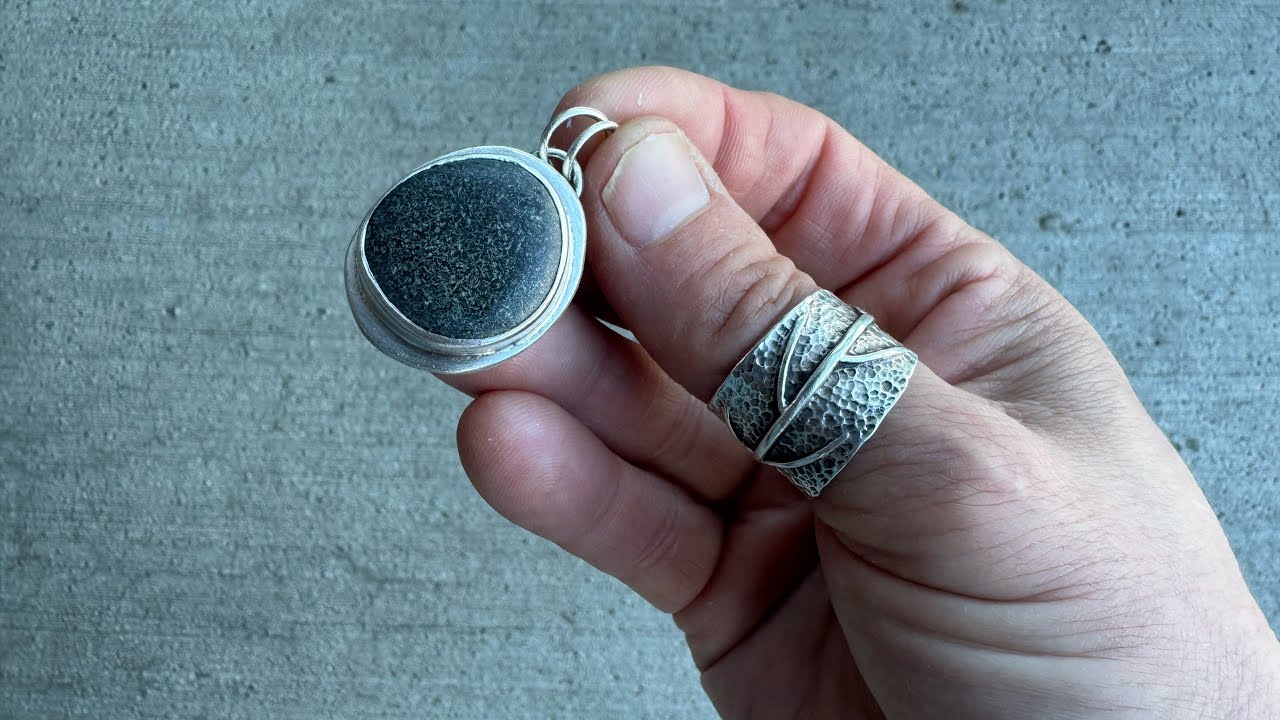 How to recycle scrap sterling silver into a bezel setting