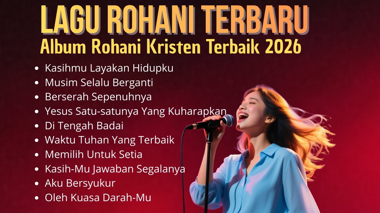 Album Lagu Rohani Kristen Terbaru | Lagu Rohani Terbaik Mengiringi Perjalanan Sepanjang Tahun 2026