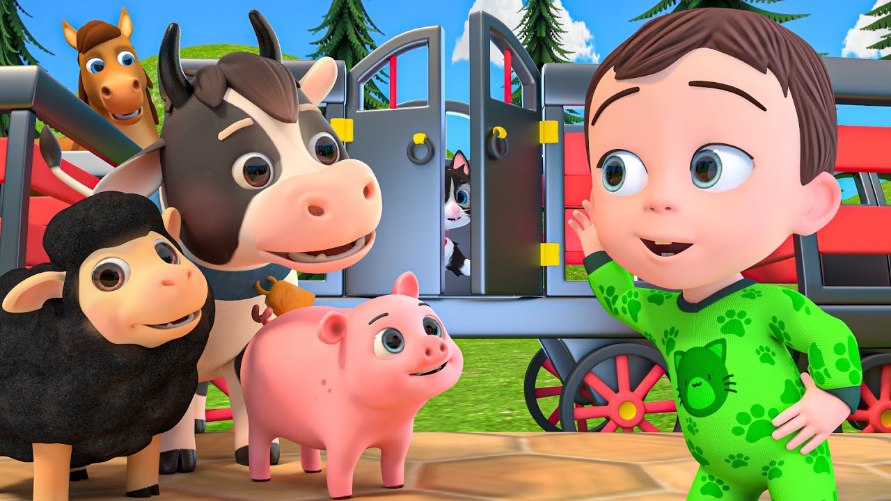 Train Choo Choo Song | Newborn Baby Songs & Nursery Rhymes