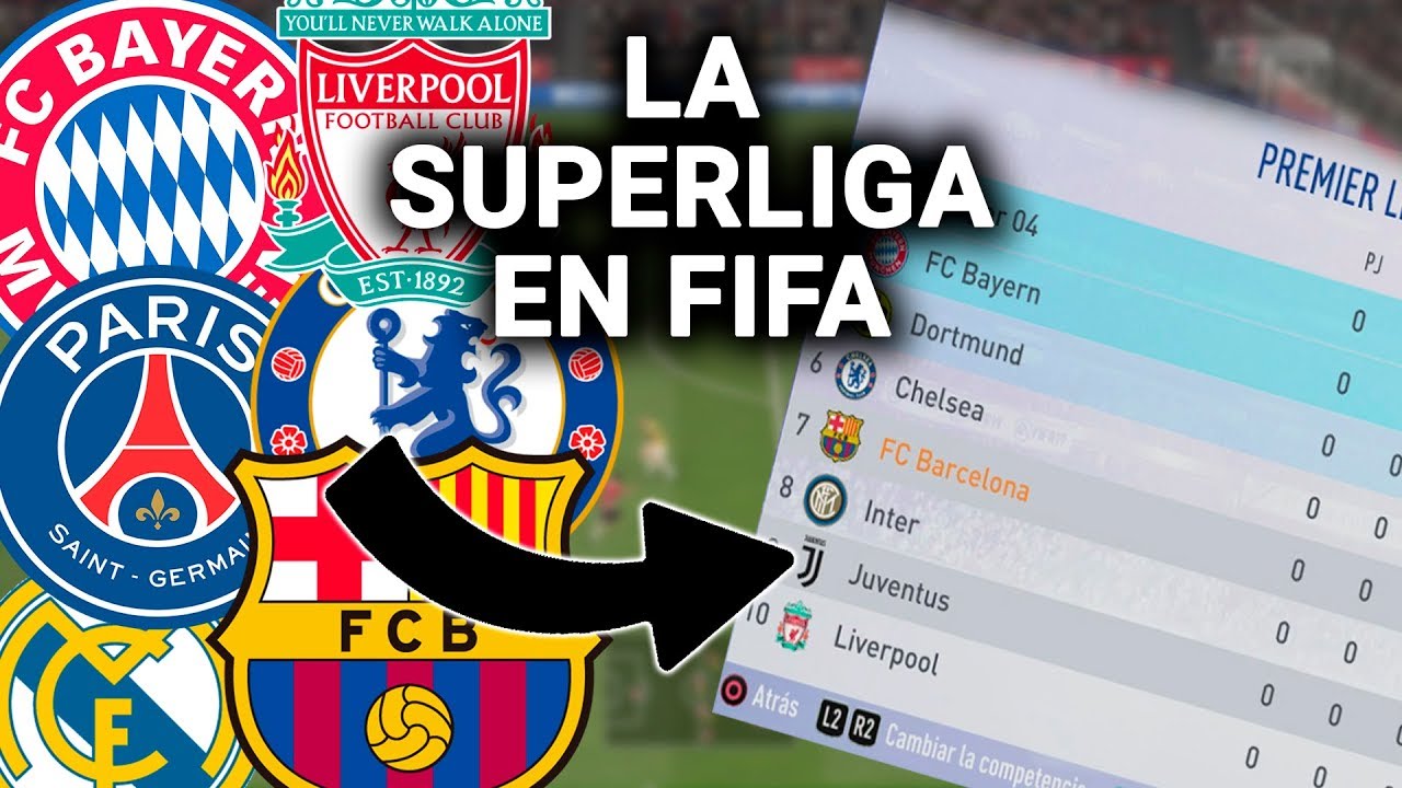 COMO HACER una SUPERLIGA en FIFA... con DESCENSO y MUCHOS EQUIPOS | Quién es el MEJOR o el PEOR?