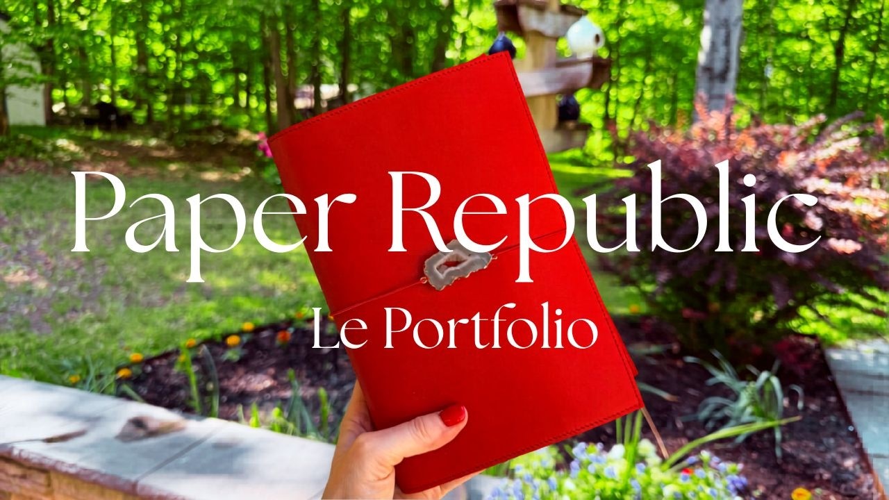 Paper Republic Le Portfolio - Распаковка и настройка, летнее издание 🌻