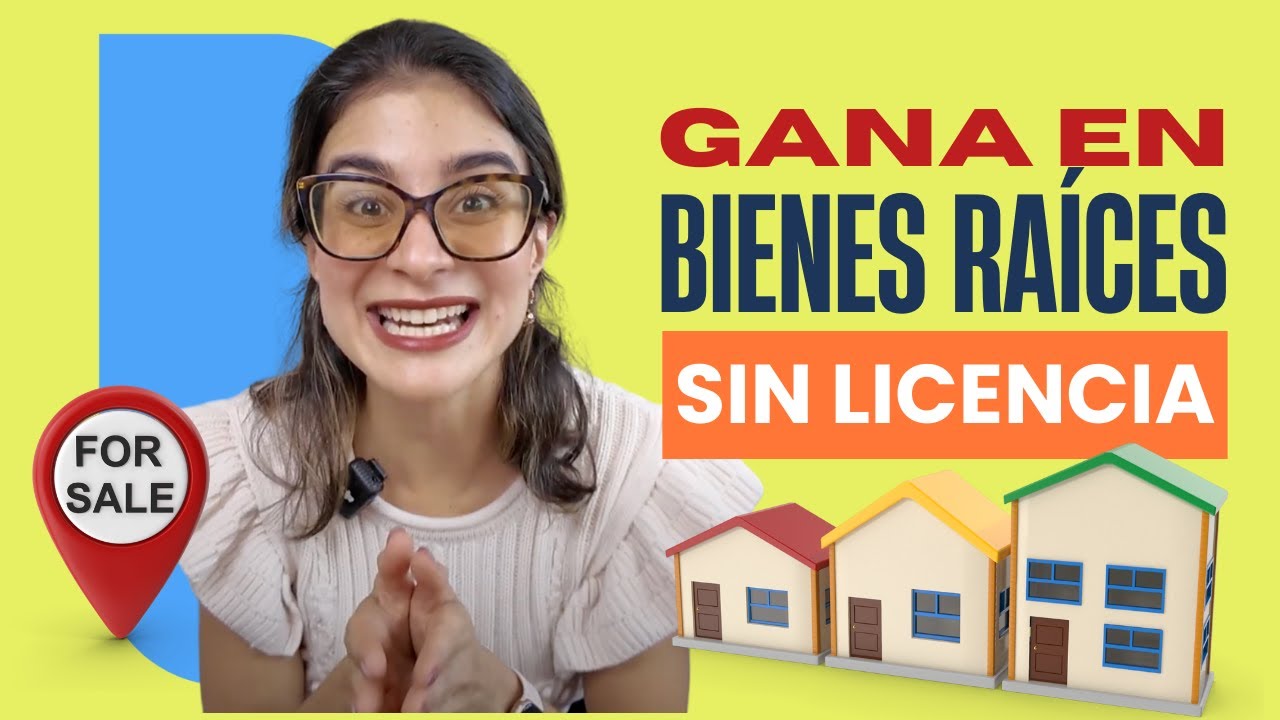 🔑 Cómo Ganar Dinero en Bienes Raíces SIN Ser Realtor | ¡Desde donde te encuentres!