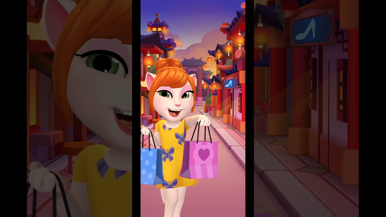 Angela travel in My Talking Angela 2 | #11