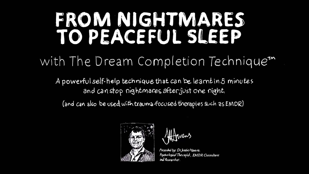 STOP ALL nightmares TODAY with The Dream Completion Technique -  www.stopnightmares.org
