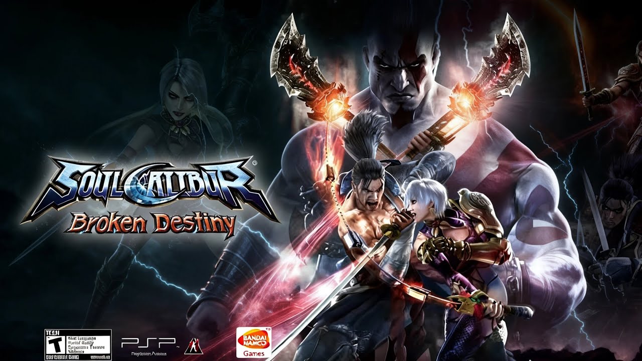 Jogando Soul Calibur Broken Destiny