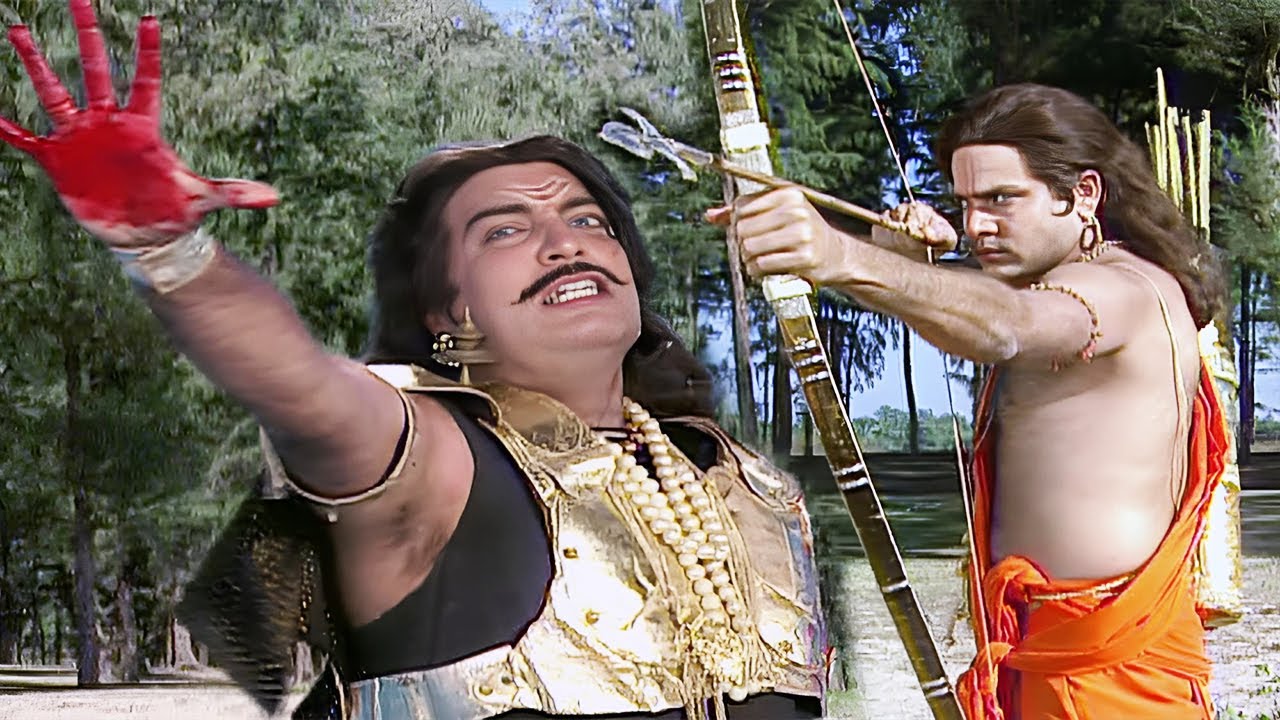 रामायण कथा | मेघनाथ -लक्ष्मण में हुआ महायुद्ध, मेघनाथ ने गवाये अपने प्राण | Lakshman Vs Meghnad War