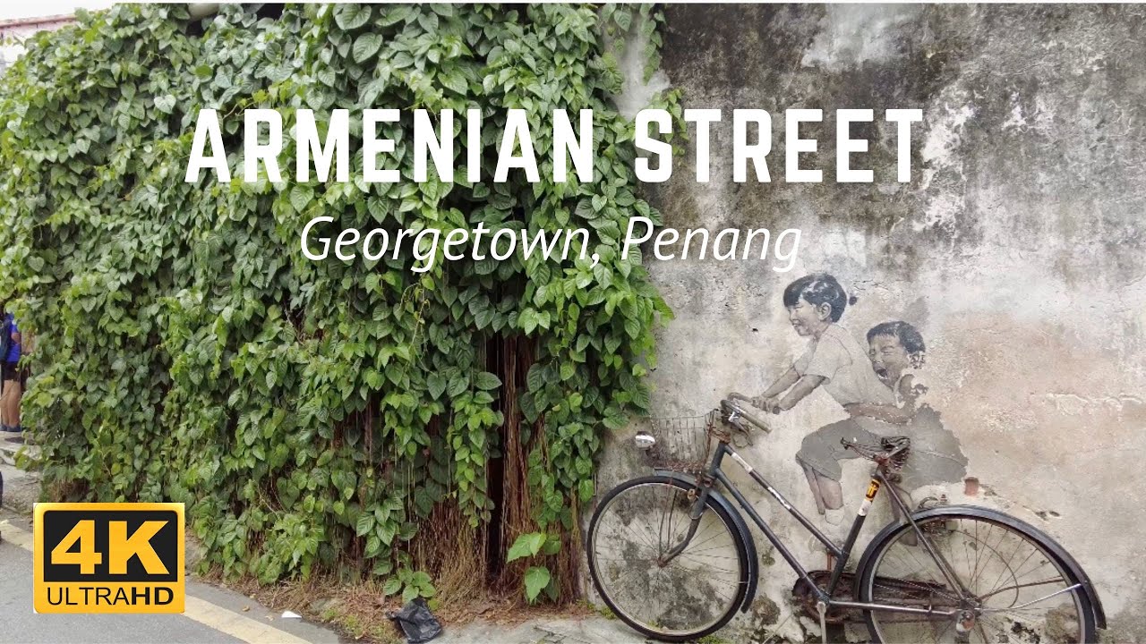 Armenian Street Walking Tour in 4K | Georgetown UNESCO World Heritage Site