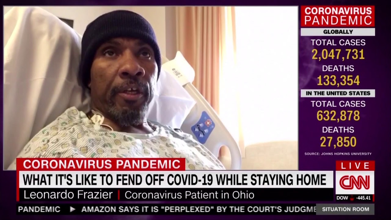 Patient Recovering at Home from COVID-19 Shares with CNN How Masimo SafetyNet™ Helped Save His Life