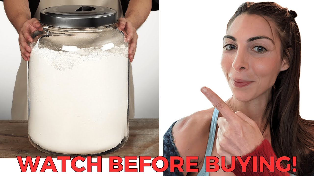 Largest Mason Jar EVER!!!! 5.5 Gallon Large Storage Glass Jar with Metal Lid