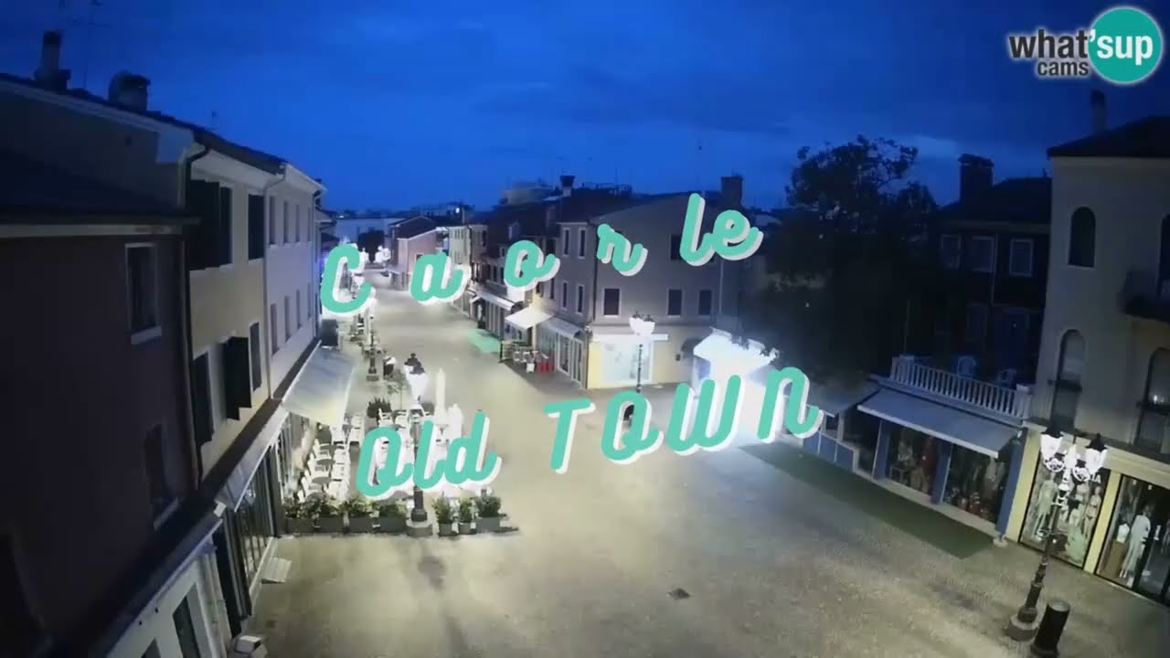 Time Lapse Caorle Old Town - Citta vecchia Caorle Altstadt