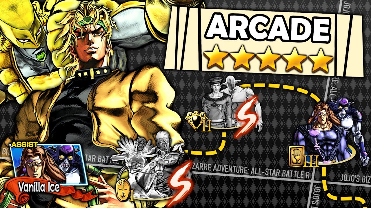 DIO - S RANK ONLY Arcade Mode (5★) - JoJo’s Bizarre Adventure: All-Star Battle R