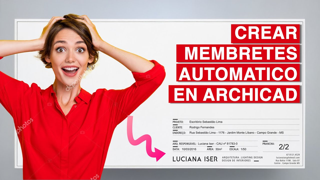 📐 CÓMO CREAR MEMBRETES PERSONALIZADOS EN ARCHICAD 28 | CLASE COMPLETA Y PASO A PASO 🧩📄